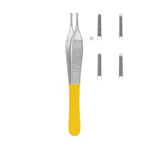 Adson Dissecting Forceps Tungsten Carbide Inserts