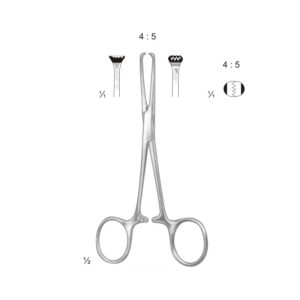 Allis Baby Tissue and Organ Holding Forceps