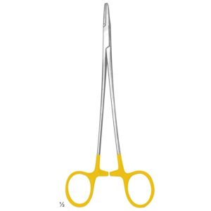 De Bakey Needle Holders Tungsten Carbide Inserts