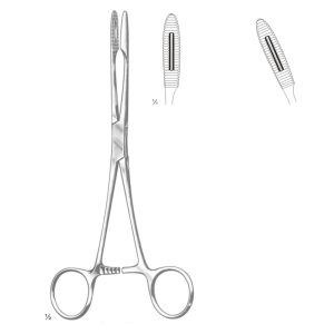 Gross-Maier Dressing & Cotton Swab Foreign Body Forceps