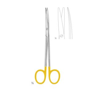 Metzenbaum Lahey Scissors with Tungsten Carbide Inserts