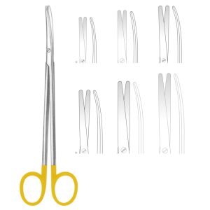 Metzenbaum Scissors with Tungsten Carbide Inserts