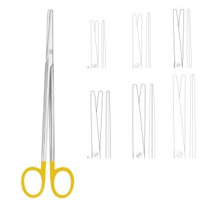 Metzenbaum Scissors with Tungsten Carbide Inserts