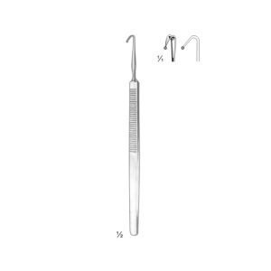 Micro Retractor With Saddle Blade Buttoned Retractor
