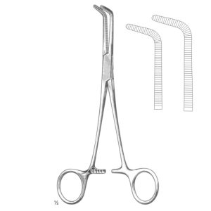 Mixter Artery Bronchus & Gall Duct Clamps