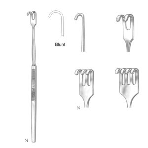Retractors 1 Prong Blunt